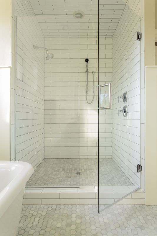 Modern Shower with Fixtures