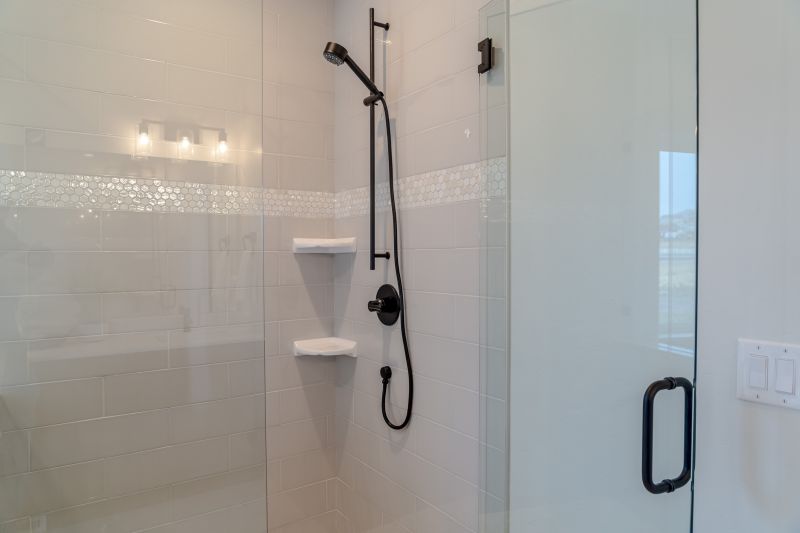 Sleek Minimalist Shower Design